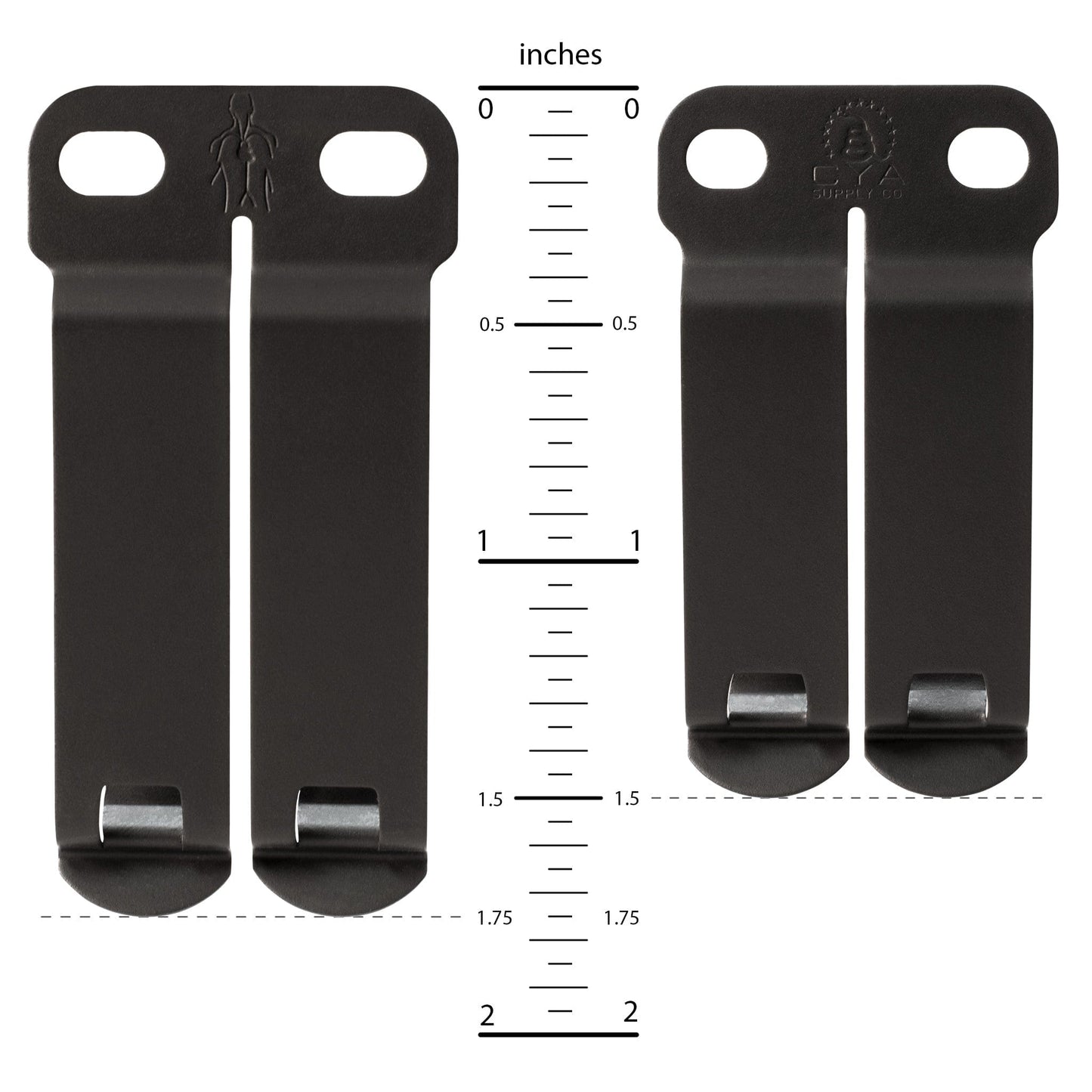 Discreet Carry Concepts Monoblock Gear Clip 1.5" CYA Supply Co.