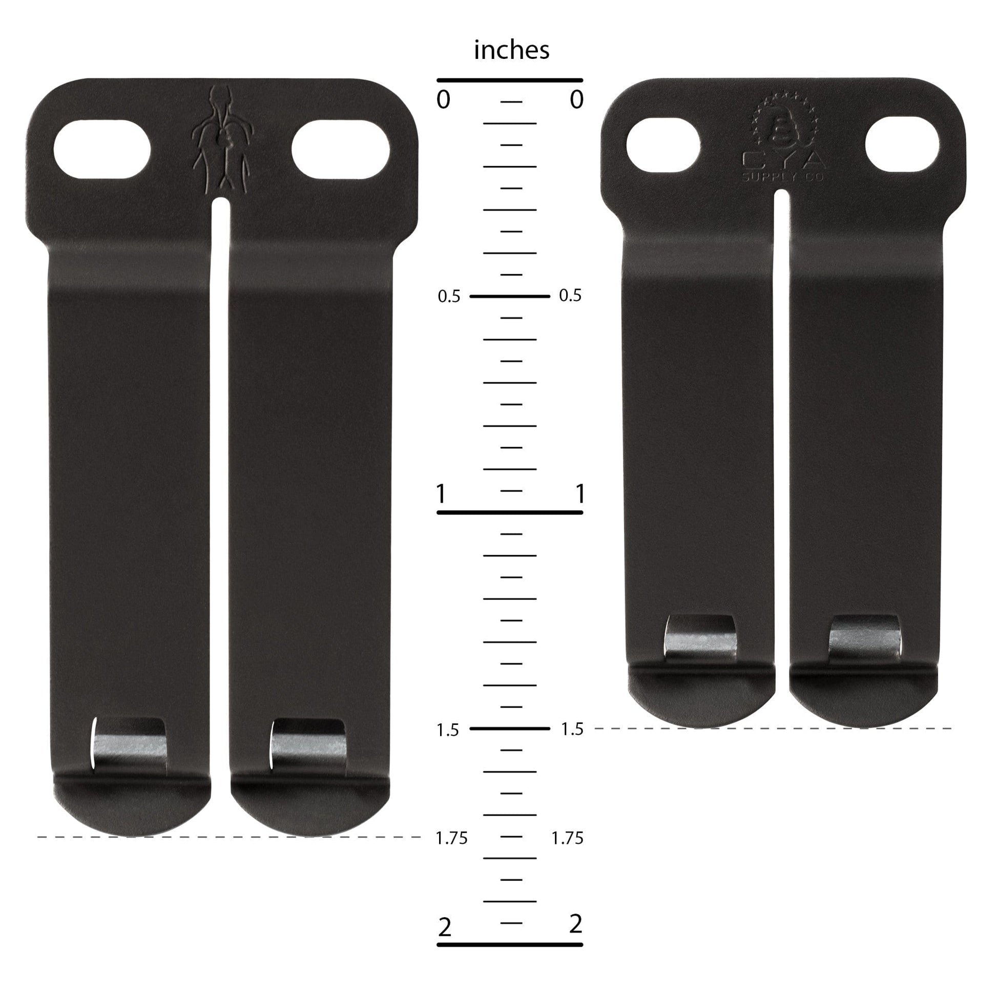 Discreet Carry Concepts Monoblock Gear Clip 1.5" CYA Supply Co.