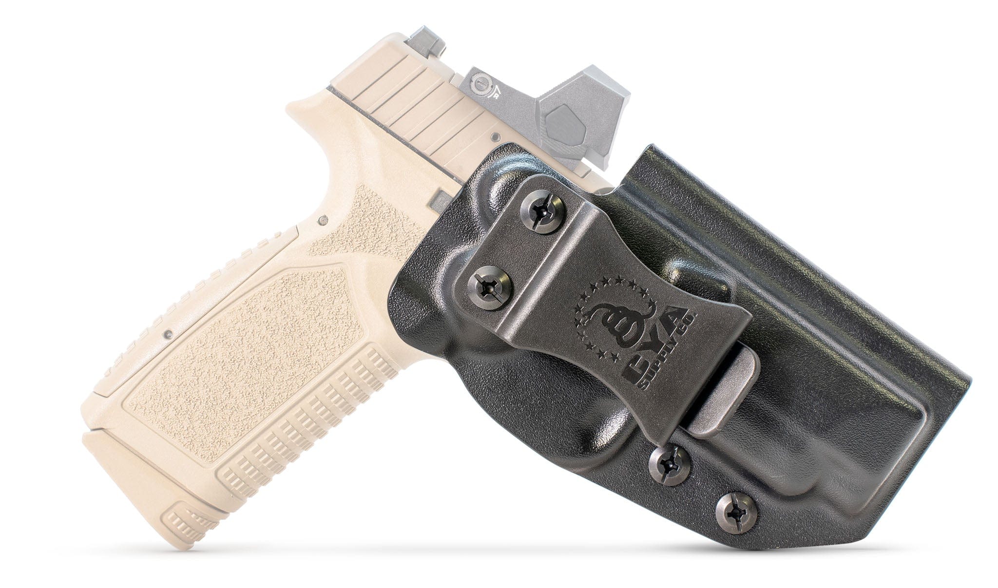 Verdecktes Trage-IWB-Leder pistolen holster mit Clip Komfortables ballistisches Verdecktes Trage-IWB-Leder pistolen holster mit Clip Komfortables ballistisches