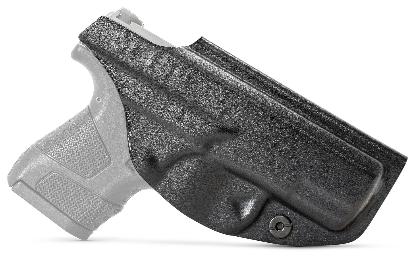CYA black Base IWB holster on a black Mossberg MC1SC handgun
