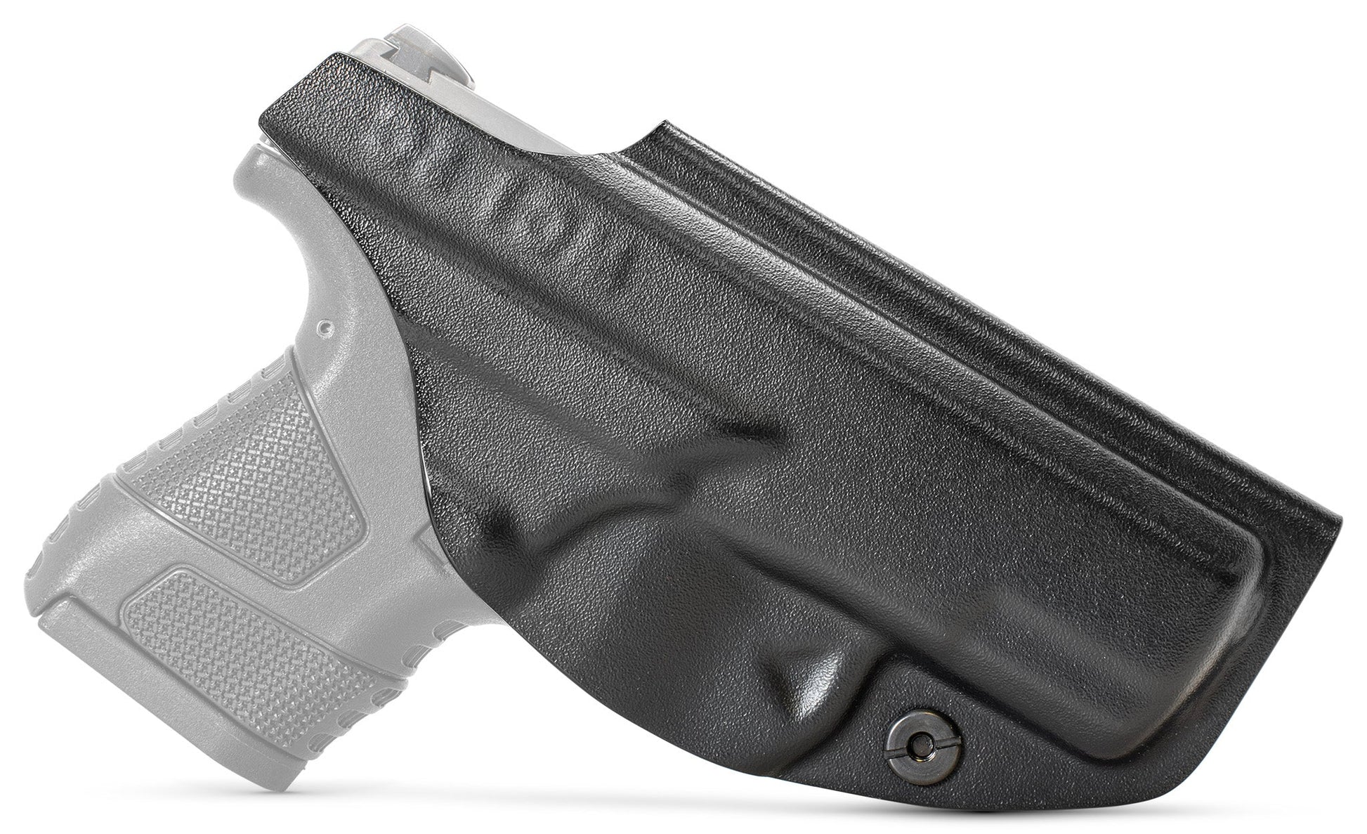 CYA black Base IWB holster on a black Mossberg MC1SC handgun