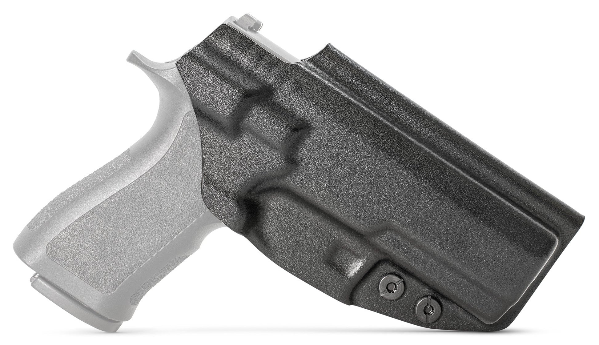 CYA XCarry Holster in black on a black Sig Sauer P320 handgun