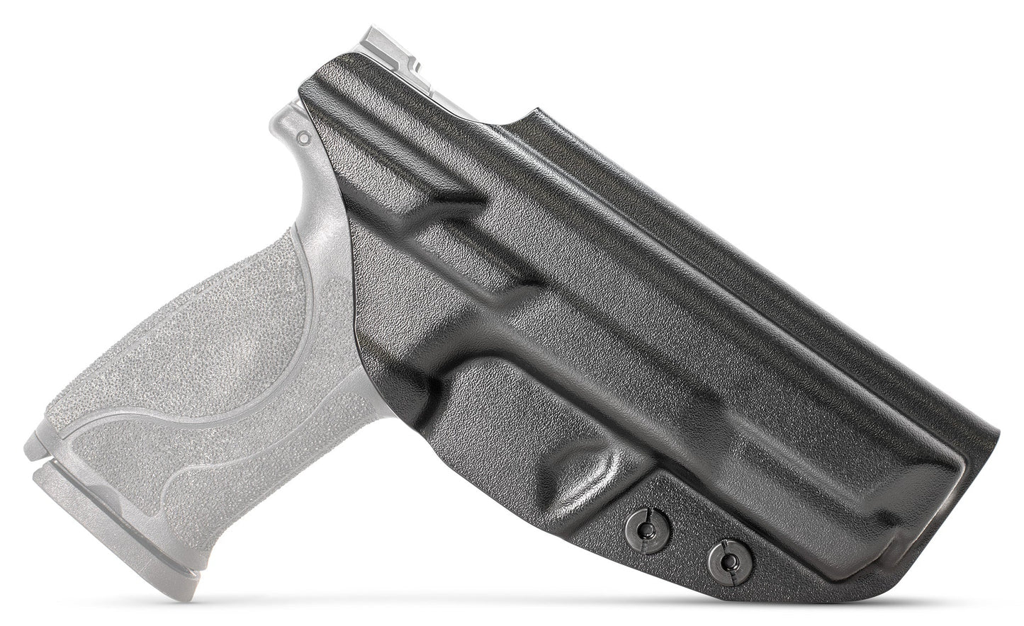 CYA Supply Co. Base IWB Full Size 4.25" Holster in Black color on a Smith & Wesson M&P M2.0
