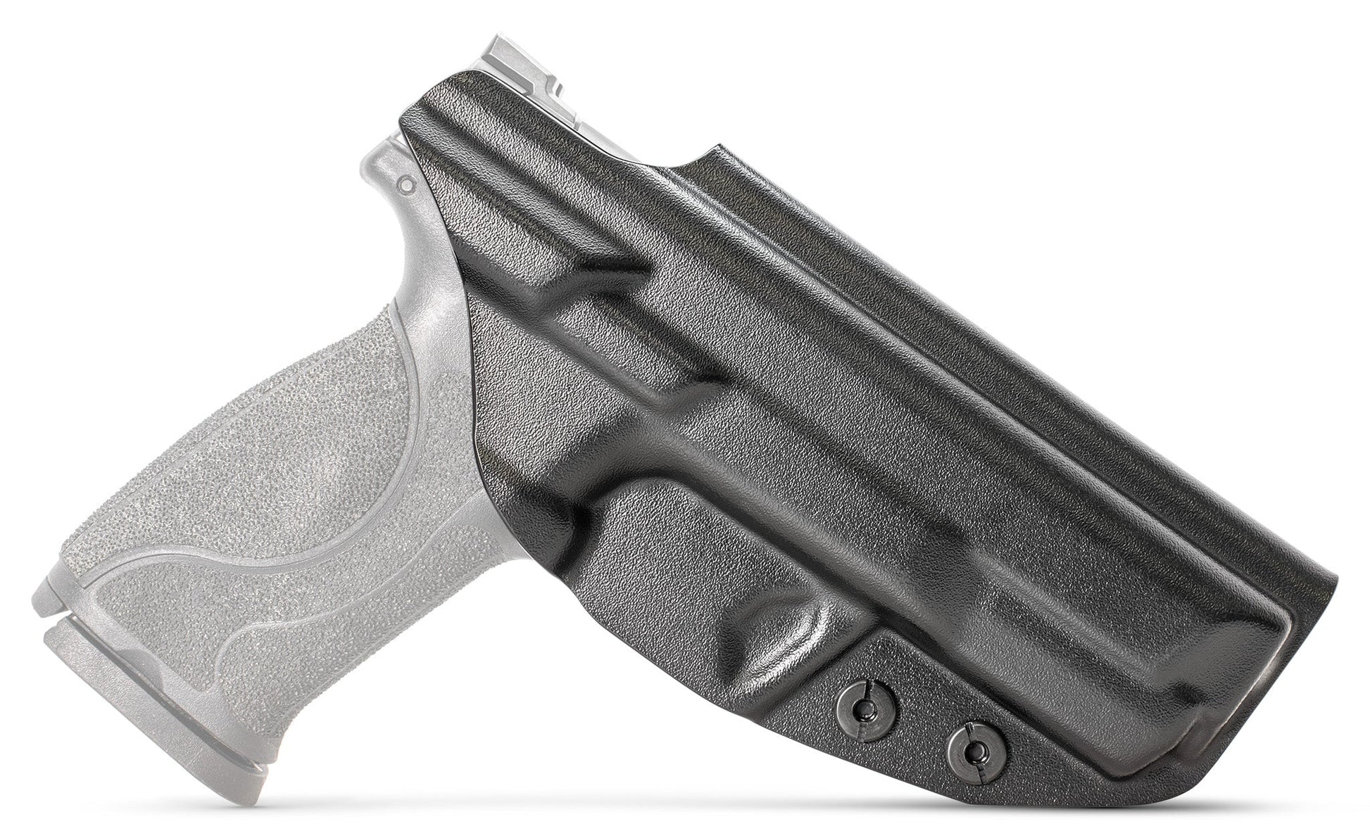 CYA Supply Co. Base IWB Full Size 4.25" Holster in Black color on a Smith & Wesson M&P M2.0