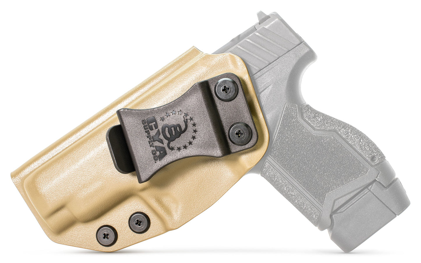 CYA Holster in Flat Dark Earth color on a black Taurus GX4XL