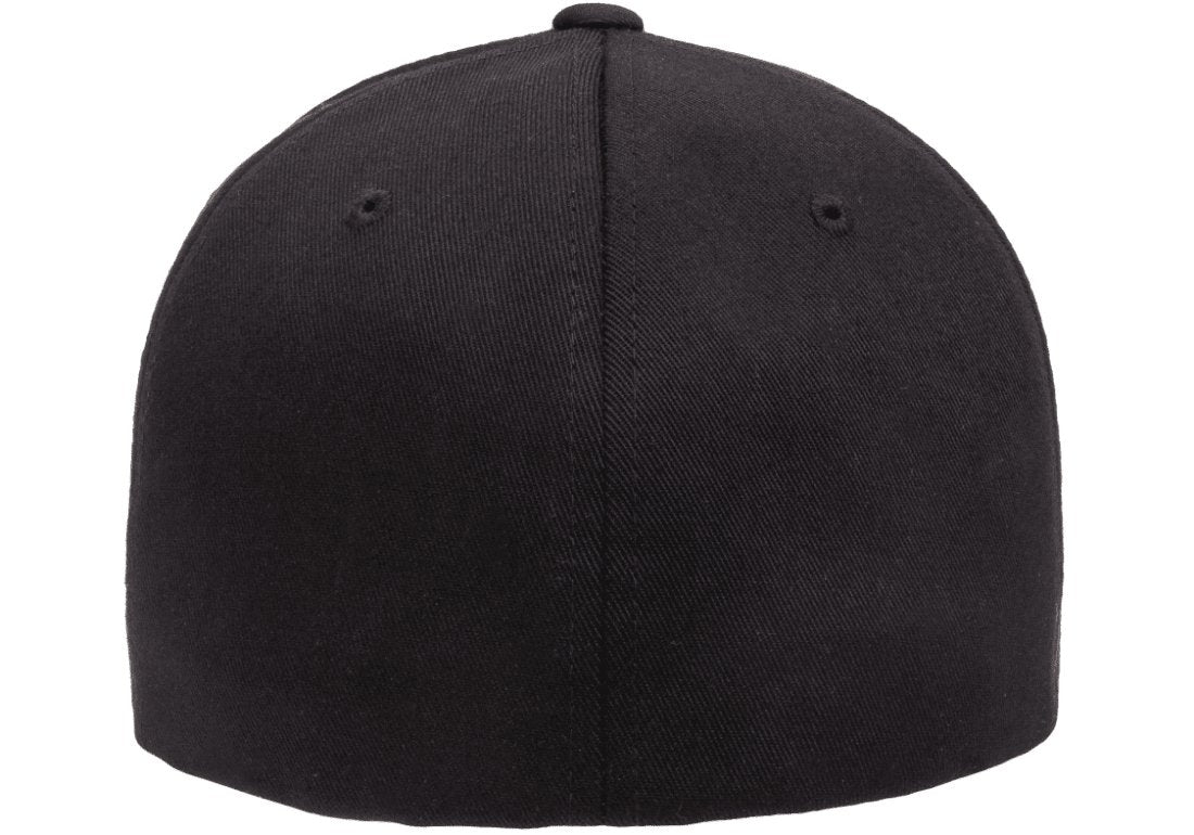 FLEXFIT FITTED CAP BLACK CYA Supply Co.