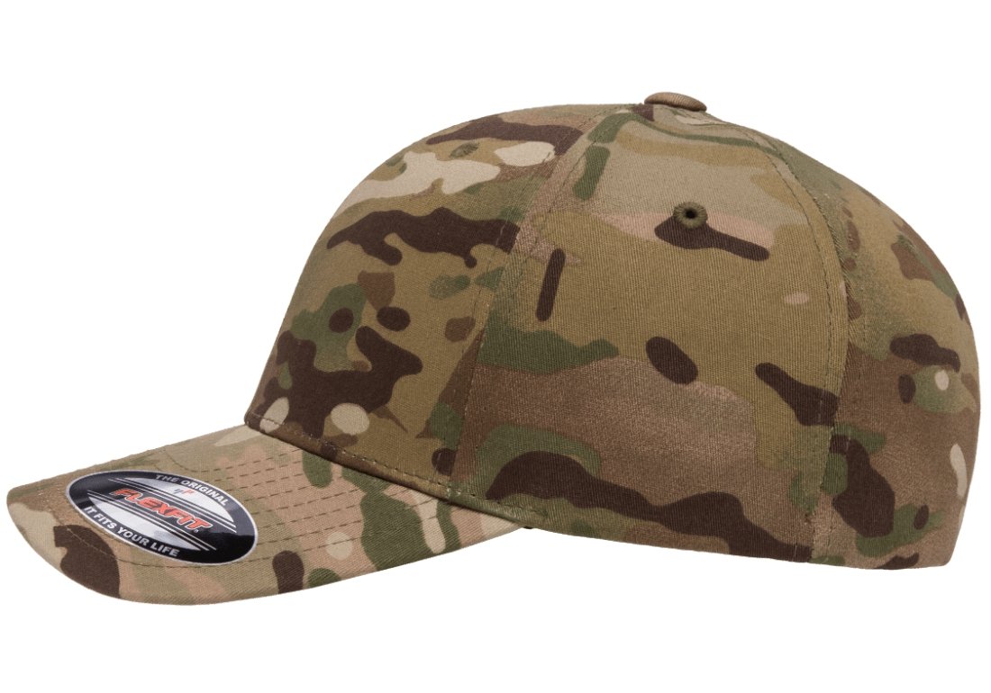 FLEXFIT FITTED CAP MULTICAM – CYA Supply