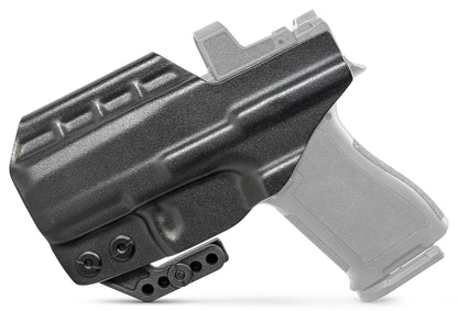 CYA black Base IWB holster on a black psa micro dagger path handgun