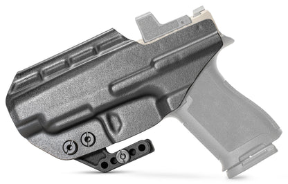 CYA black Base IWB holster  on a black psa micro dagger c1 handgun