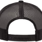 RETRO SNAPBACK TRUCKER FLEXFIT CAP BLACK CYA Supply Co.