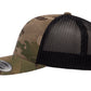 RETRO SNAPBACK TRUCKER FLEXFIT CAP MULTICAM CYA Supply Co.