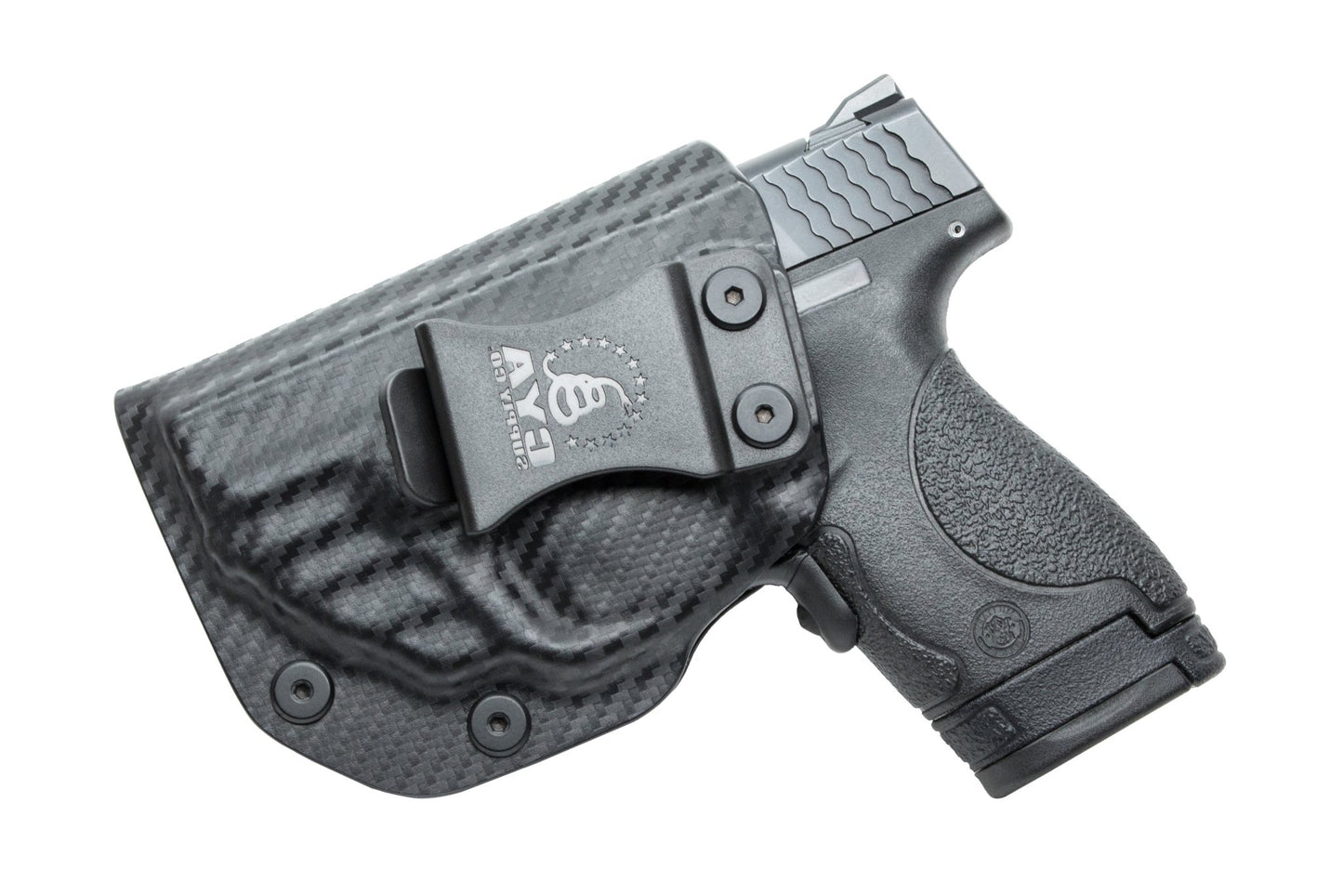 Smith & Wesson M&P Shield Red Crimson Trace Holster | Base IWB | CYA Supply Co. CYA Supply Co.