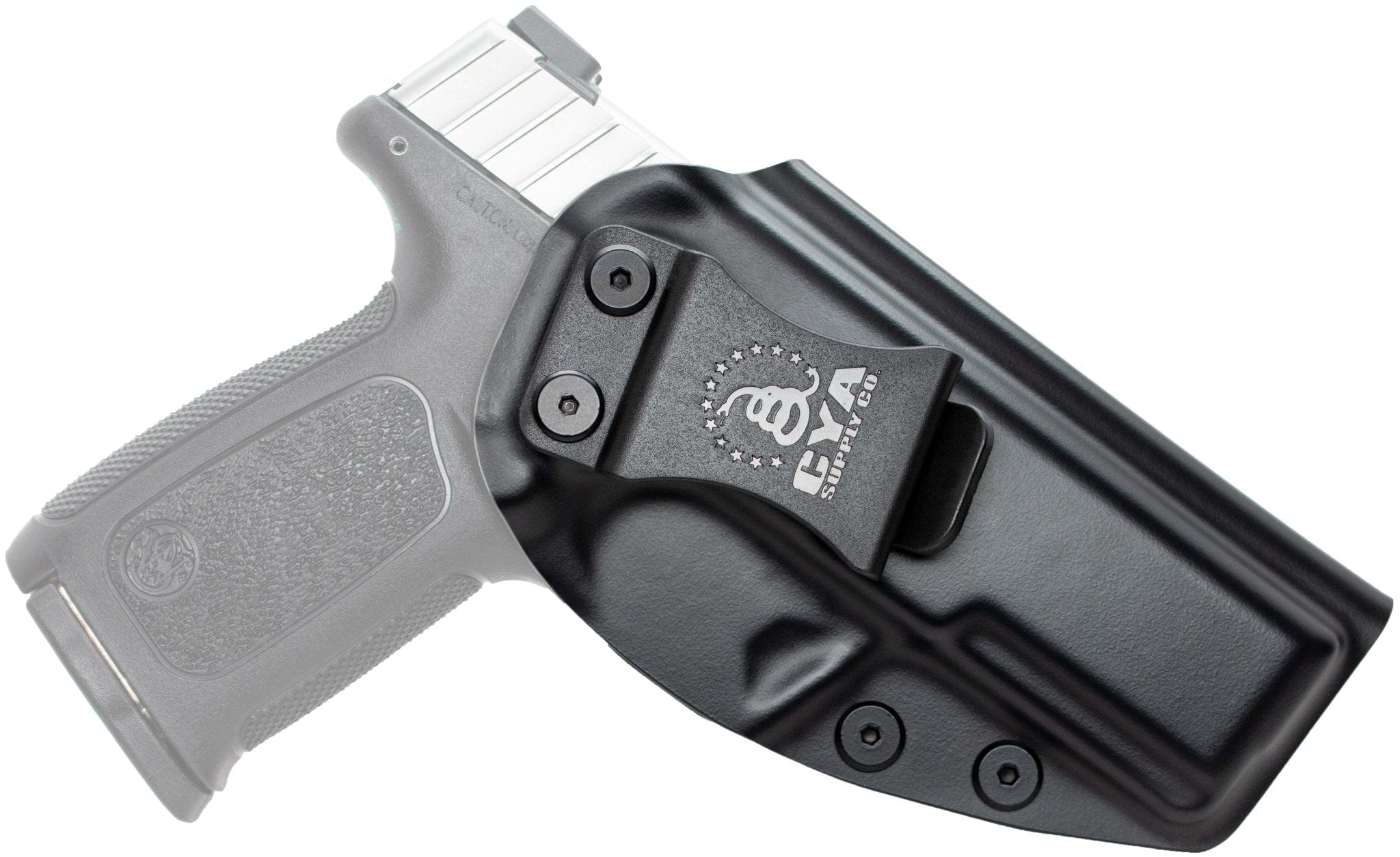 MADHOUSE Leather IWB Holster – Fits S&W M&P9c, Shield .45, SD9, SD40 VE, .40 Shield