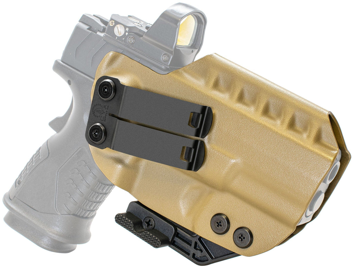 SA XD-M Elite 3.8'' w/ Streamlight TLR IWB Belt Wing Tuckable Holster – Black Scorpion Outdoor SA XD-M Elite 3.8'' w/ Streamlight TLR IWB Belt Wing Tuckable Holster – Black Scorpion Outdoor